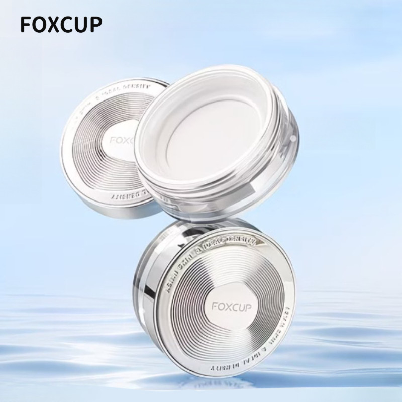 FOXCUP bột lỏng Kiểm soát dầu và không Tước tự nhiên và trong suốt chống thấm nước