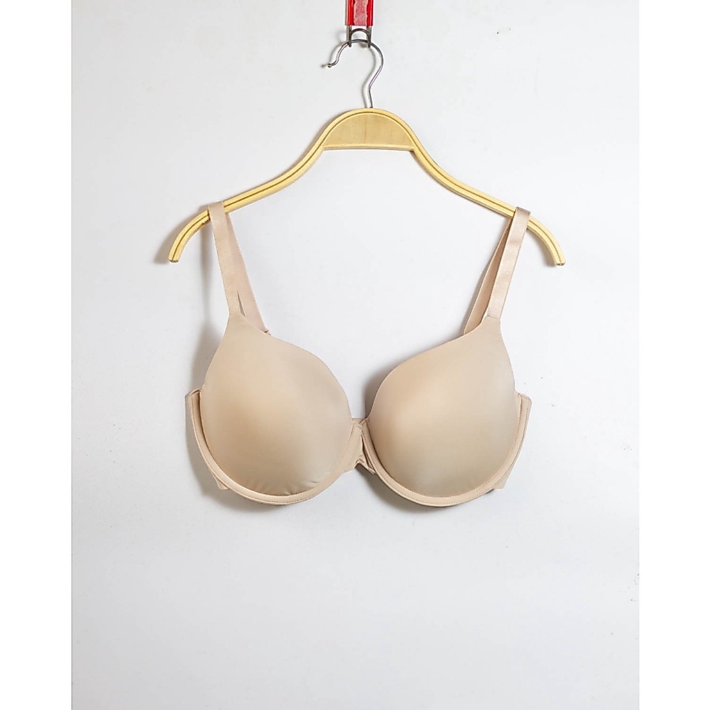 Áo ngực size lớn mút mỏng cúp trơn E75/34E F75/34F cài sau plus size bra Lindex Love