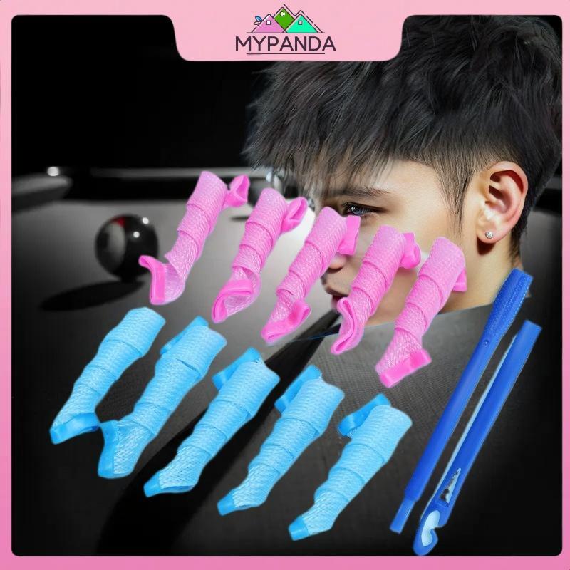MYPANDA 18 / 28 Cái Magic Heatless Water Wave Hair Curler Kết cấu Thanh lăn tự động Tạo kiểu tóc Són
