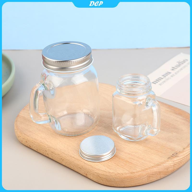 [Dcp] 120ml Mini Jar kính với tay cầm-Bar Party Vodka Glass Gifts [VN]