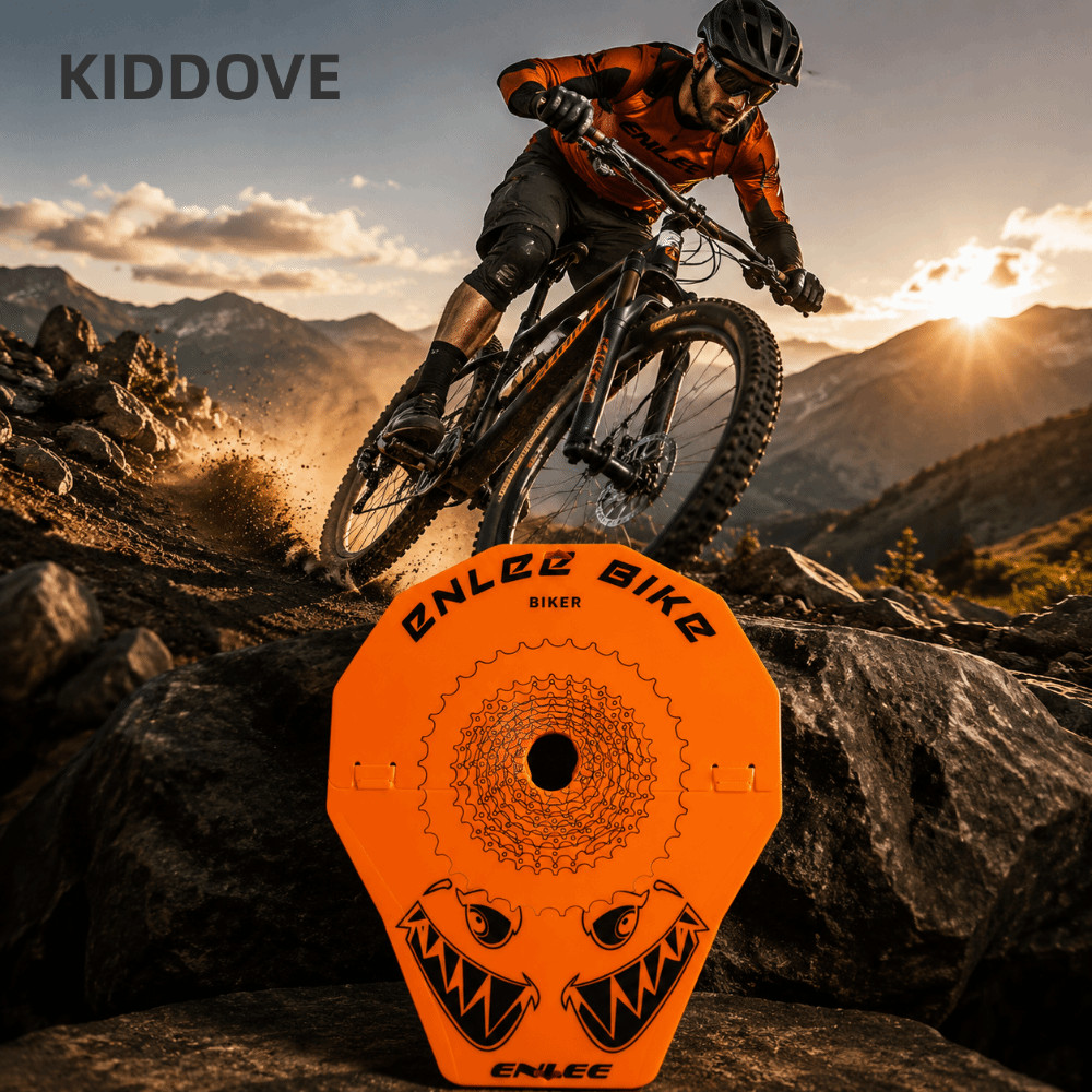 Vỏ máy giặt xe đạp leo núi KIDDOVE, Vỏ phanh đĩa xe đạp PP nhẹ, Vỏ rửa xe đạp bền 48,5 * 60,5cm cho 