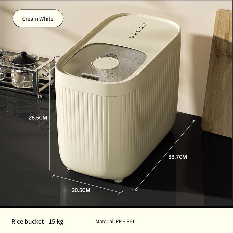 Cao Cấp Sử Dụng Tại Nhà Bồn Cơm 10-70 Pound Dung Tích Lớn Chống Ẩm Chống Bọ Hộp Cơm Cấp Thực Phẩm Có