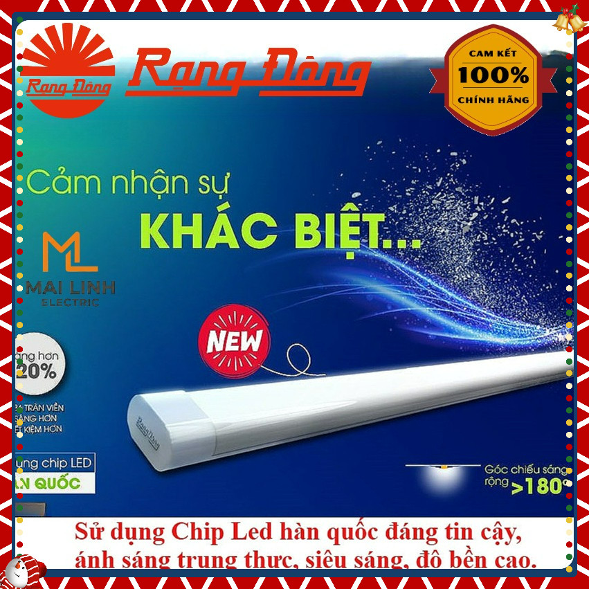 Đèn Led bán nguyệt M36 50W OVAL Dài 1m2 Rạng Đông - Siêu sáng, tiết kiệm điện hình oval -Seri M36