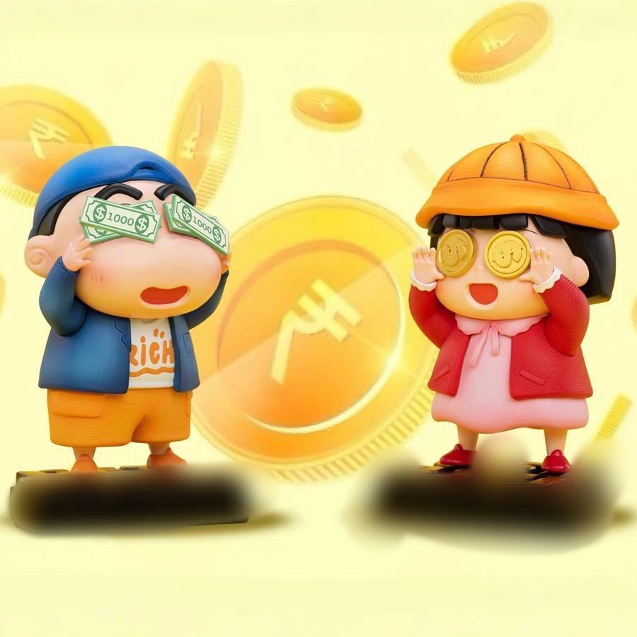 Địa Phương Tyrant Crayon Shin-Chan Xe Anime Làm Giàu Anh Đào Maruko Búp Bê Mô Hình Sáng Tạo Hình Đồ 
