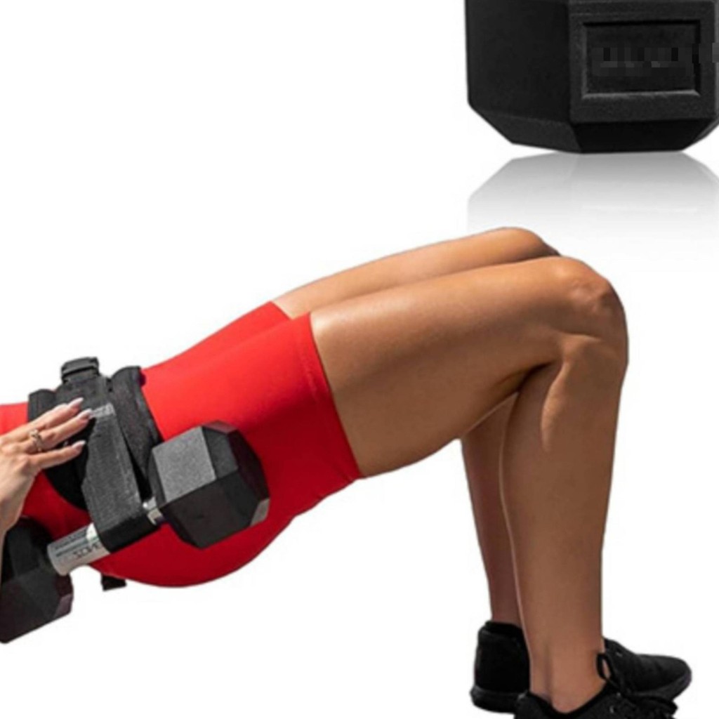 Đai đẩy mông Glute Bridge có thể điều chỉnh, nhẹ cho người tập gym, tại nhà