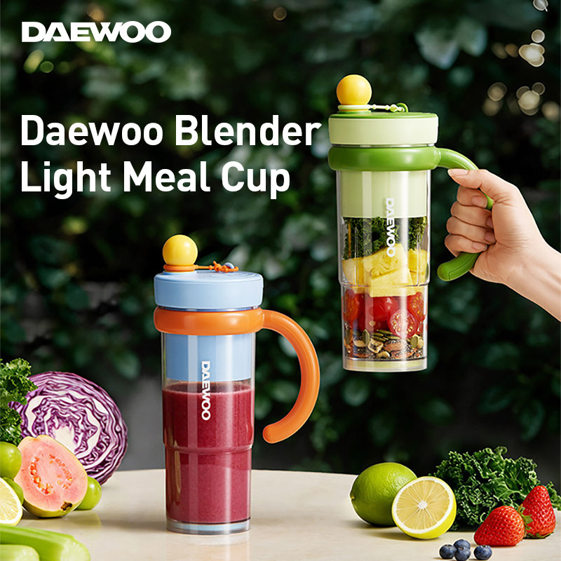 Máy xay cầm tay DAEWOO ZB15 Cốc ép trái cây nhẹ 500ml Đá nghiền & rau quả Chế độ kép 10 lưỡi 20000RP