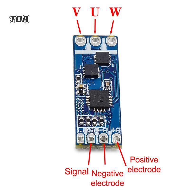 TOA 1S-2S 6A Micro Brushless Motor Driver Board Ổ đĩa điều chỉnh điện cho 1104 1106 1306 1407 1503 Đ