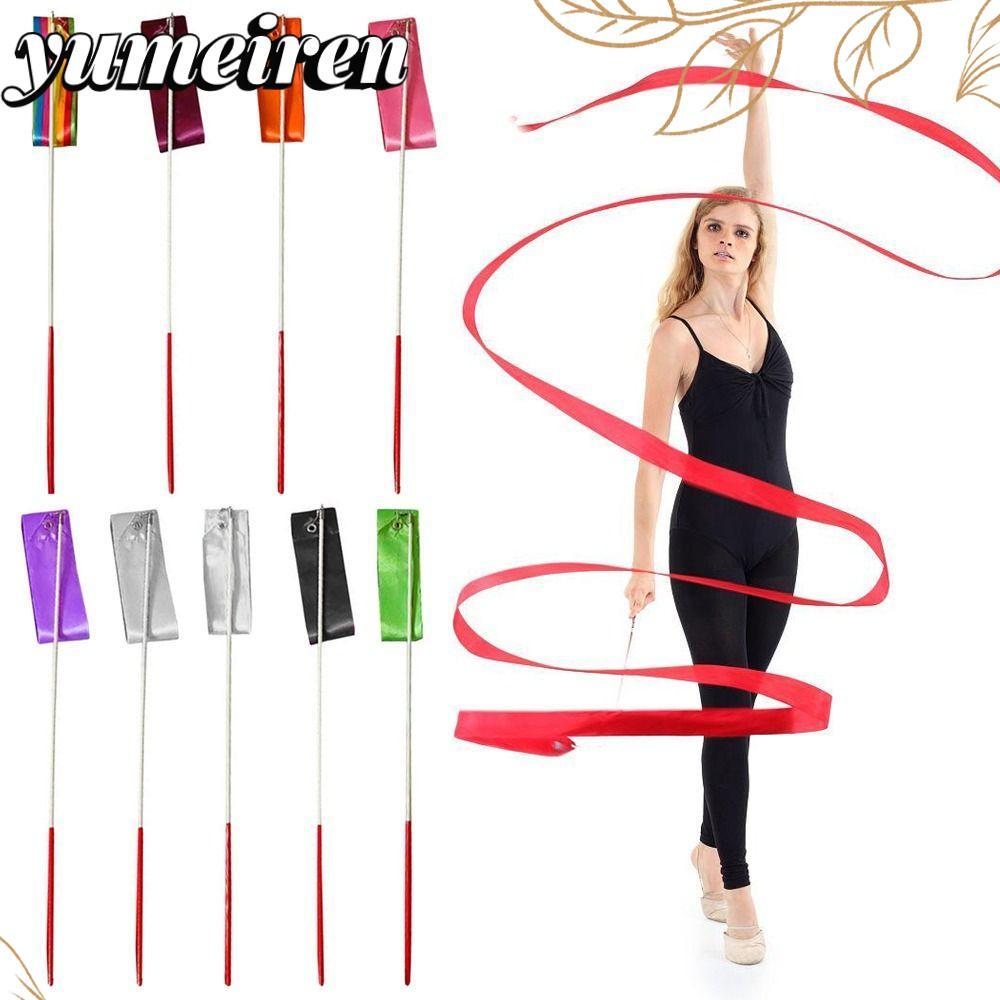 YUMEIREN Dance Ribbon Đồ chơi trẻ em Thể dục nghệ thuật Nhảy múa 4 mét