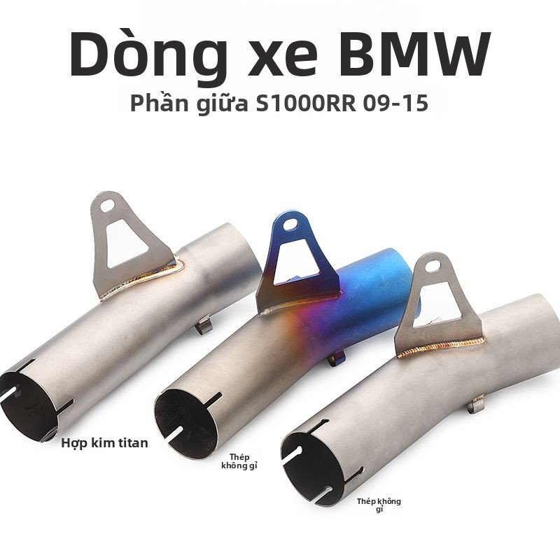 Cổ pô ống xả xe máy độ cho BMW S1000 S1000RR đời 2009-2015 thể thao âm thanh uy lực