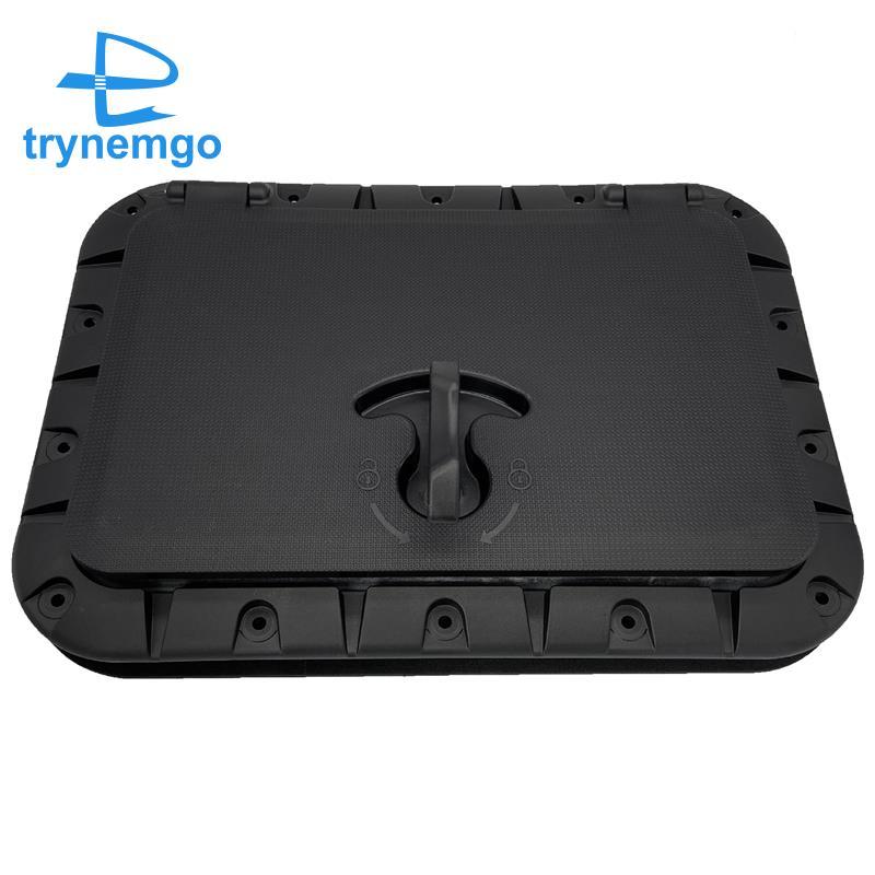 Marine Deck Plate Square Hatch Kéo Tay Cầm Hatch Cho Thuyền Kayak Canoe Boat Kit