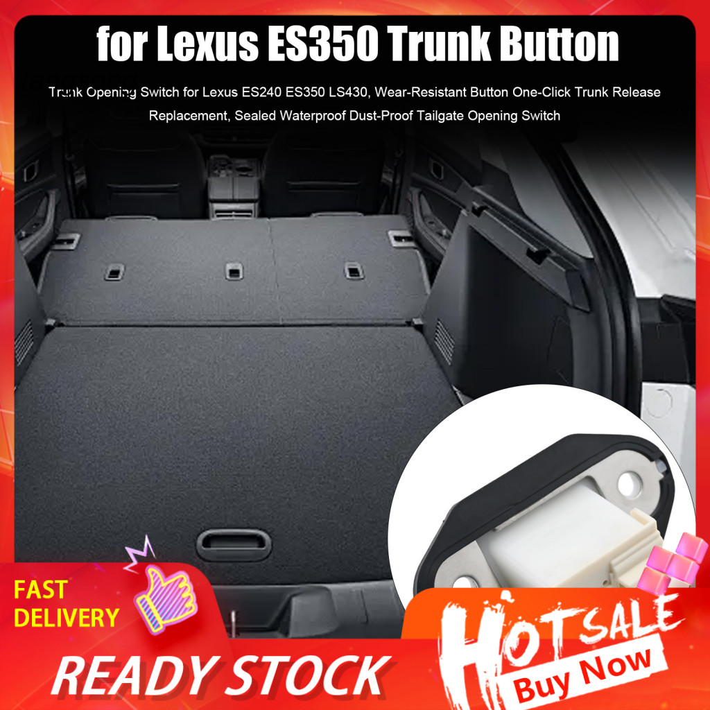 Tang _ for Lexus Ls430 Trunk Release Switch Nút chịu nhiệt độ cao Công tắc mở thân xe cho Lexus Es24