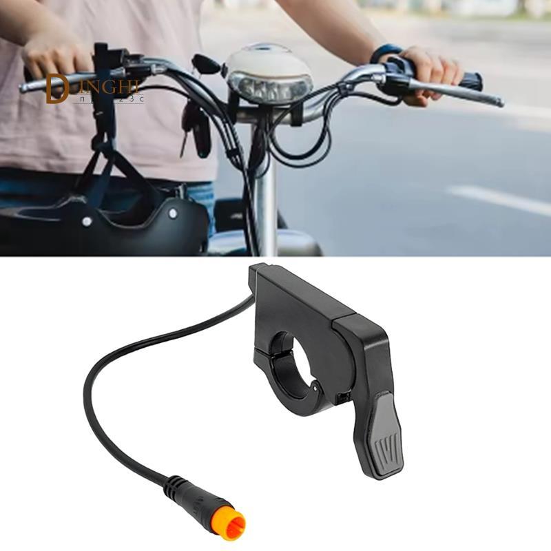 E Bike Mountain Bike Throttle Nút nhả nhanh Bộ tăng tốc điện Thumb Throttle M8 Cổng ga Tay cầm nhả