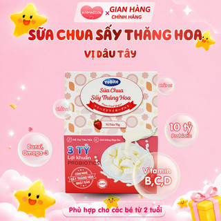 Sữa Chua Sấy YoBite Healthy 30Gr Vị Dâu Tây - Bổ Sung 10 Tỷ Lợi Khuẩn Probiotics - Hỗ Trợ Tiêu Hóa