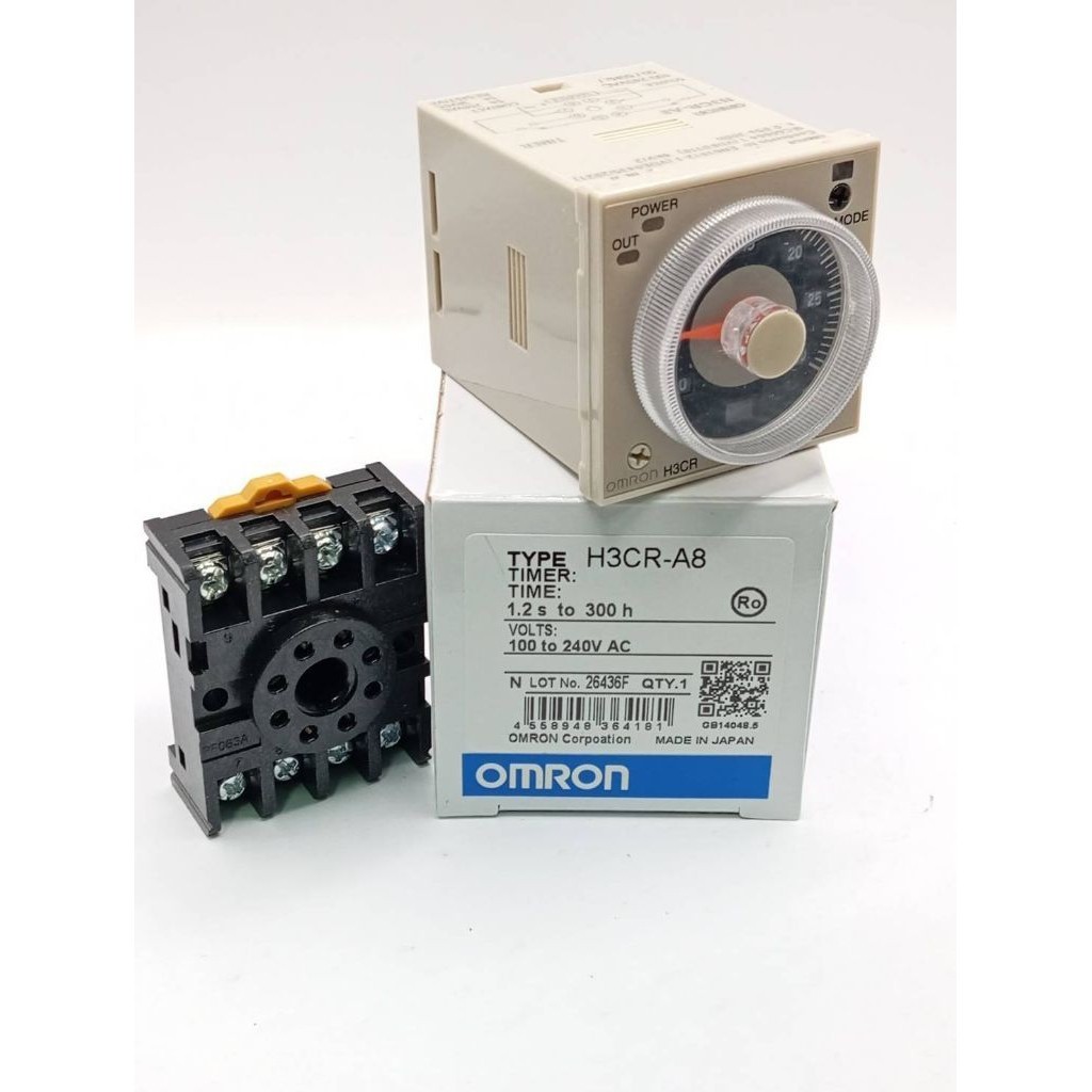 Hàng khuyến nghị kháng cự tốt ngay bây giờ H3CR-A8 24 220v Phạm vi hẹn giờ: 0,5s-300h (0,5 giây đến 