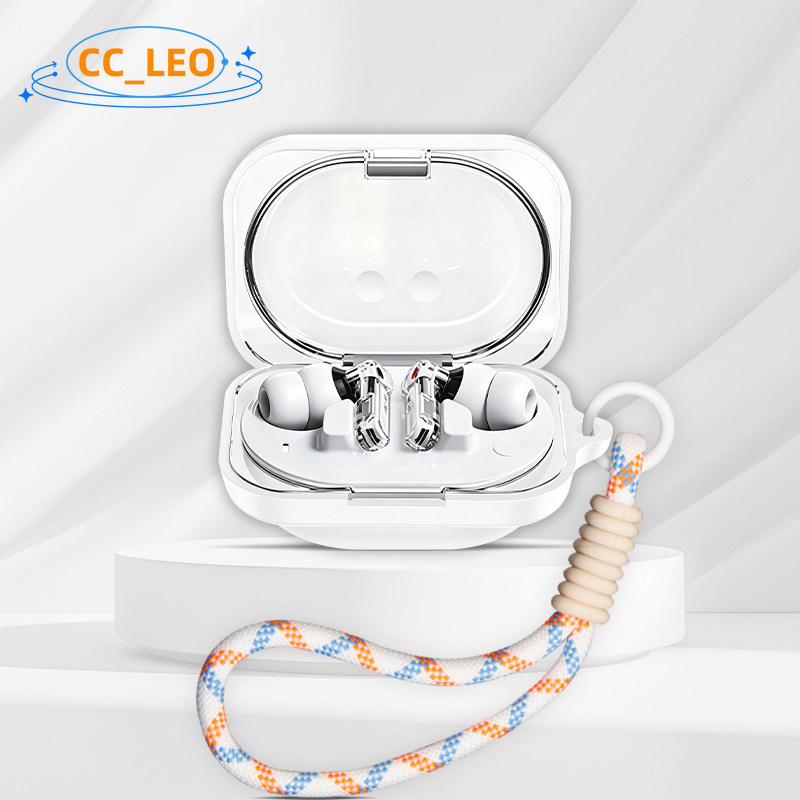 Case for Nothing Ear (3a) Case Shockproof Case Protective Sleeve with Hanging Rope Compatible with N