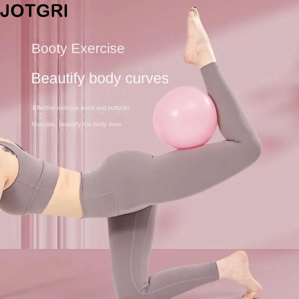 JOTGRI Yoga Ball, Chống Nổ Mini Tập Thể Dục Pilates Ball, Thiết Bị Pilates PVC Dày Chống Trơn Trượt 