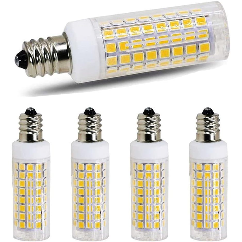 Bóng đèn led E11 75w 100w Bóng đèn Halogen thay thế, Đế nến Mini JD T4 e11 110V 120V 130 Bóng đèn đầ