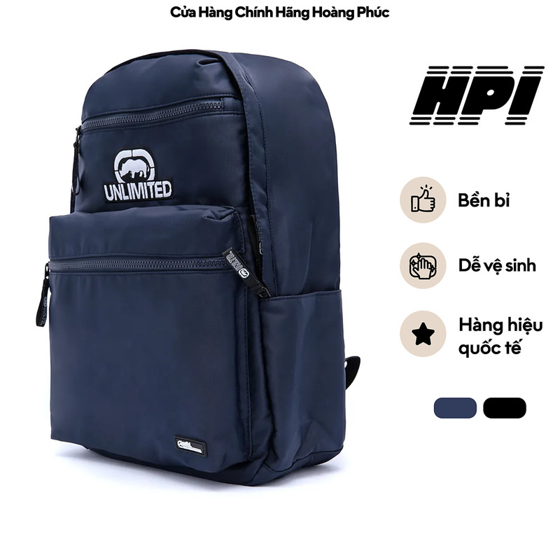 Balo Nam ECKO UNLTD. Vải Trượt Nước Nhiều Ngăn Đựng Laptop 15.6 Inch IF25-80804
