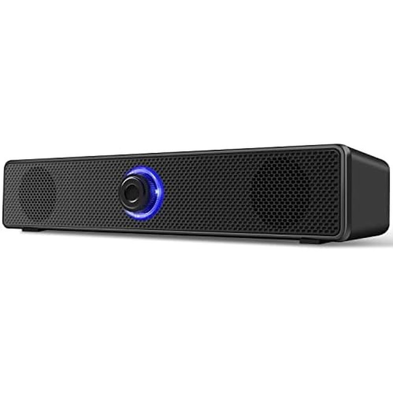 Loa máy tính, Loa PC chạy bằng USB-A Loa để bàn âm thanh nổi có dây có phích cắm âm thanh AUX 3,5 mm