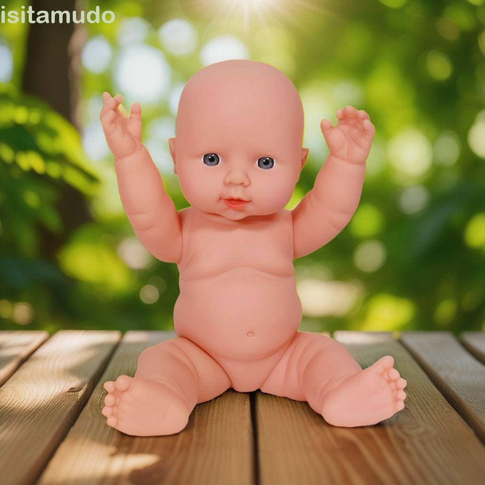 ISITAMUDO Búp bê trẻ sơ sinh, Búp bê hình con người Mô phỏng thực tế Búp bê trẻ em, Bé trai Bé gái s