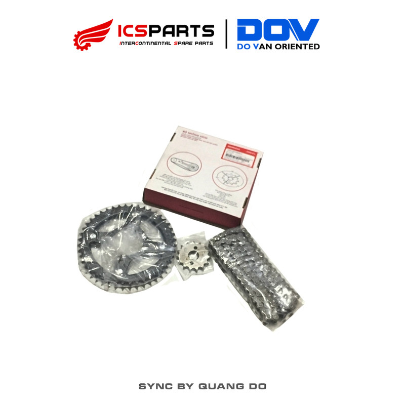 Bộ Nhông Xích K56 HONDA WINNER 150 V1, WINNER X (Xích thường) (H06430K56N12)