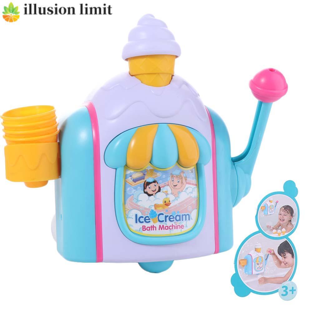ILLUSION LIMIT Ice Cream Foam Machine Tương tác Tắm Đồ chơi Trẻ em