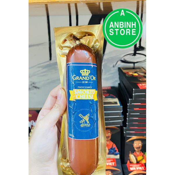 [ Date 03/27 ] Phô mai xông khói Grand'Or 200g - Smoked Process Cheese