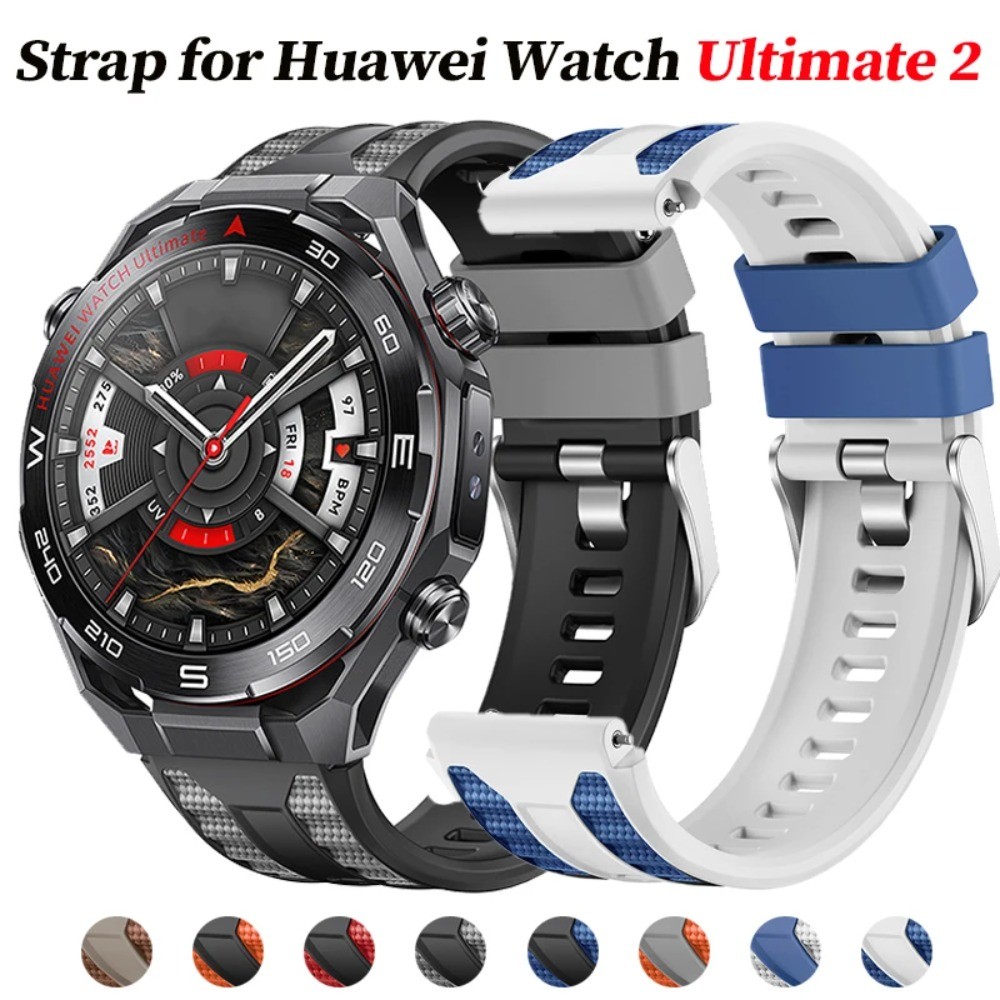 22mm Đa Năng Silicon Dây Đeo Đồng Hồ Cho Huawei Watch GT6 / GT6 Pro 46mm Vòng Tay Cho Huawei GT Runn