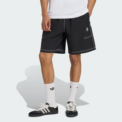 adidas Phong cách sống Quần Short Ba Lá Essentials Nam Đen KA8539