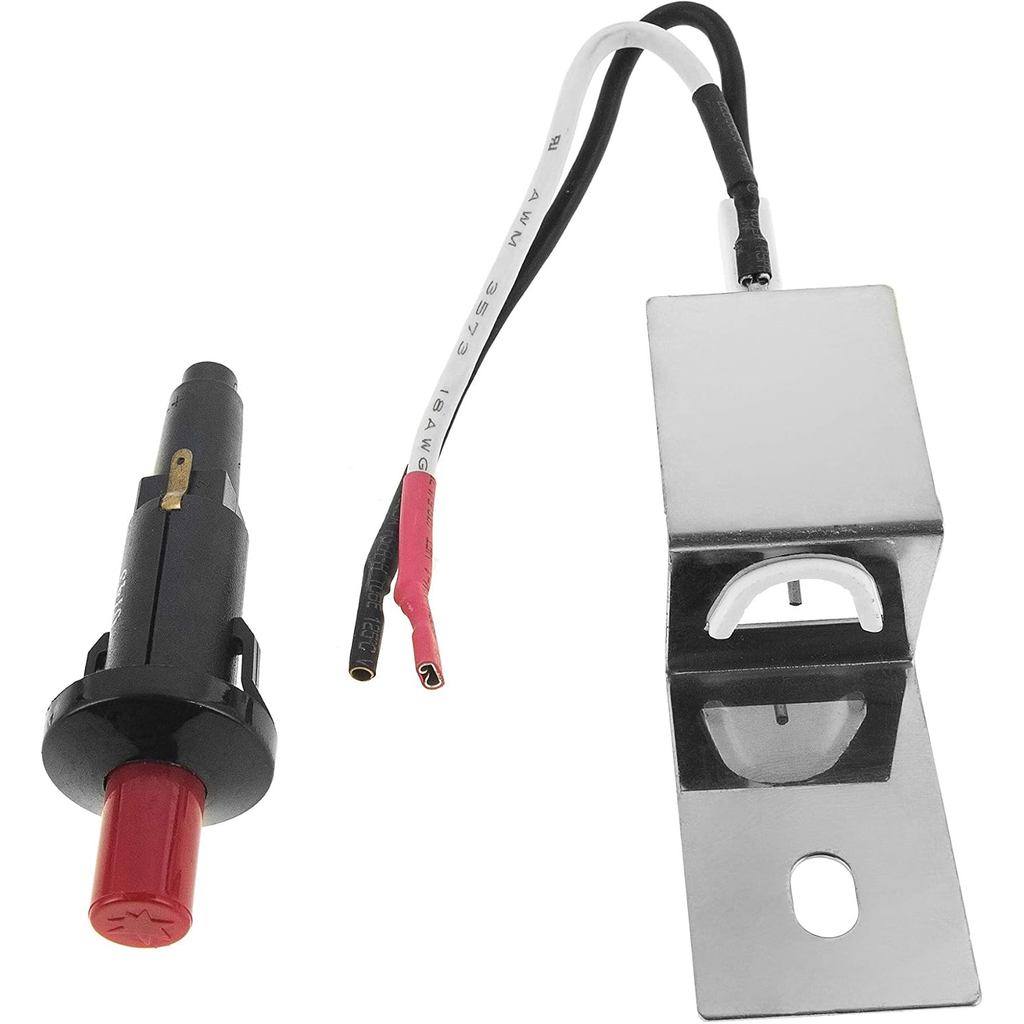 80462 Gas Grill Thay Thế Bộ Đốt Lửa Cho Weber Q100 Q200 Lưới Tản Nhiệt, Nút Nhấn Đốt Lửa Khởi Động