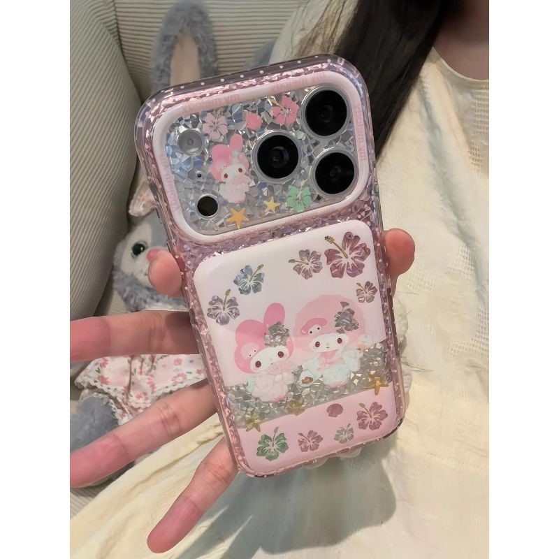 Ốp Điện Thoại Thích Hợp Cho iPhone 11 12 13 14 15 16 17 Pro max Plus Flower Melody Vỏ Bảo Vệ Chống Sốc Bao Gồm Tất Cả