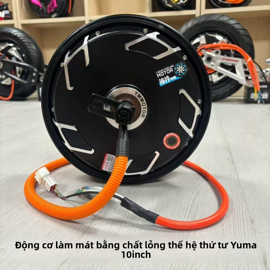 Động cơ điện YuMa 10 inch 2000W-3500W làm mát chất lỏng công suất cao siêu tiết kiệm bền bỉ
