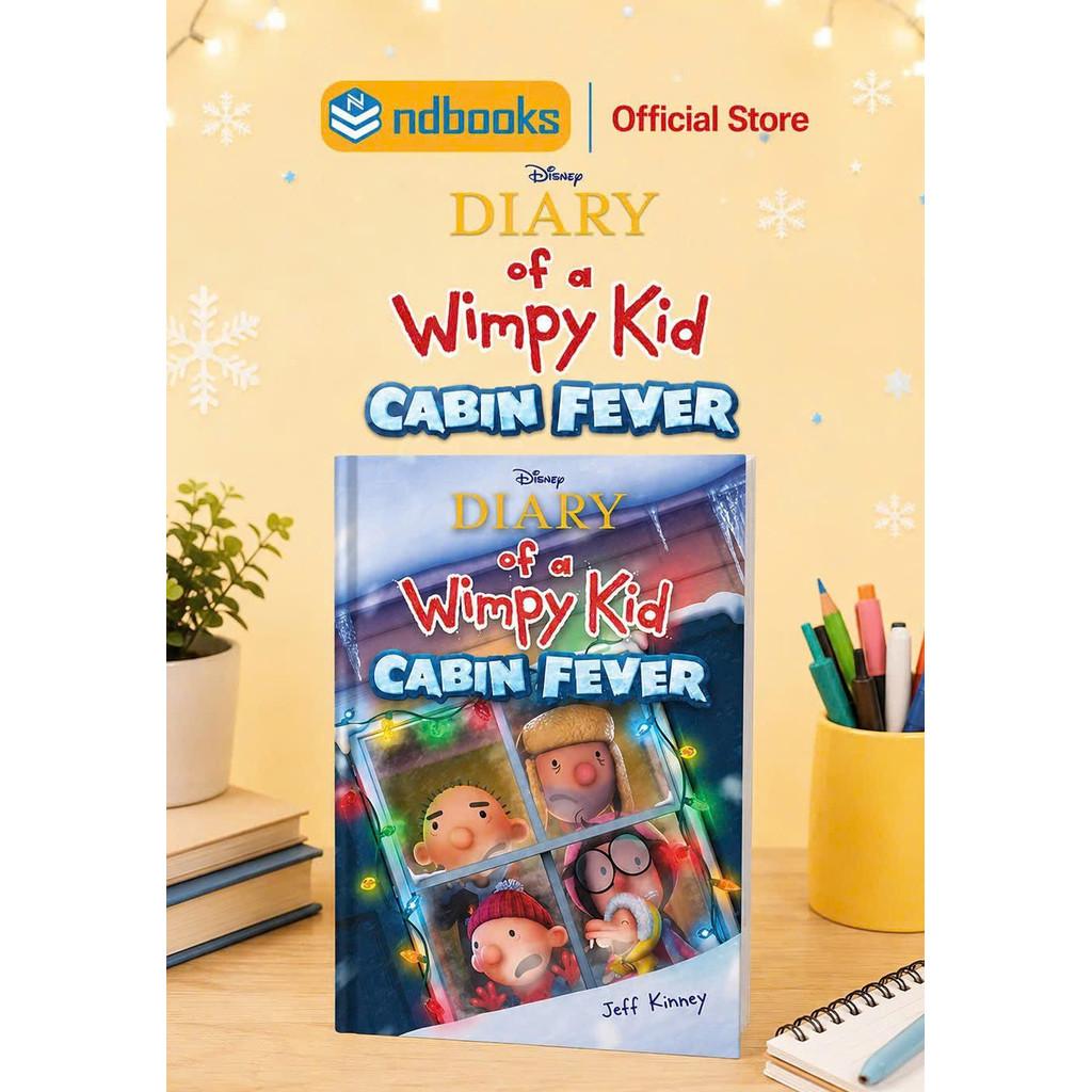 Sách Ngoại Văn: Diary of a Wimpy Kid: Cabin Fever - Jeff Kinney