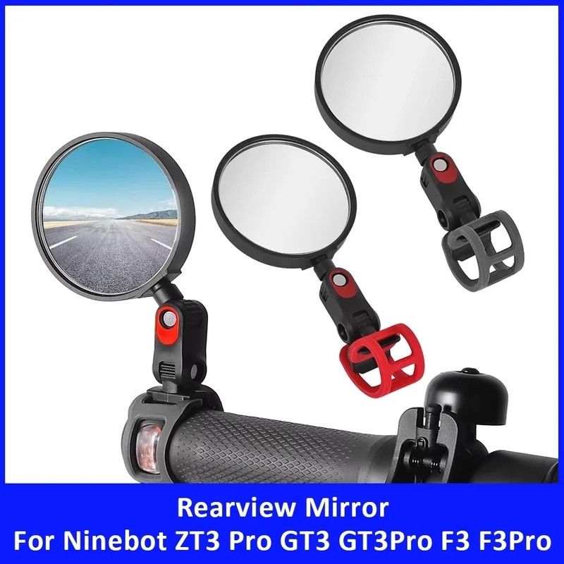 Gương chiếu hậu xe tay ga điện cho Ninebot MAX G3 G2 G30 ZT3 Pro GT3 F3 E2 F2Pro F2Plus C2Pro E8 F40