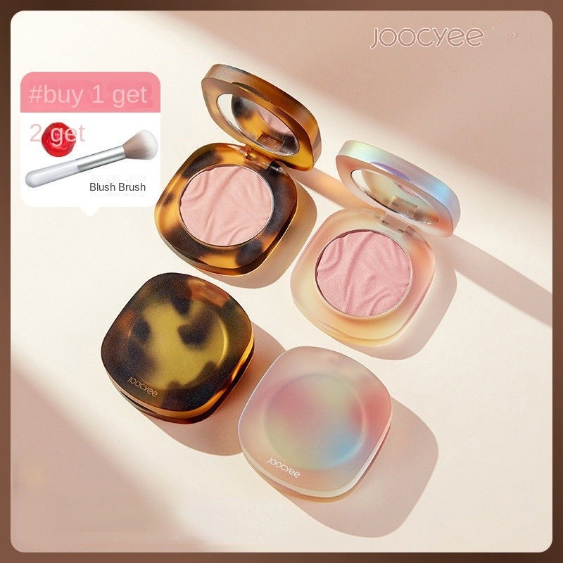◈ ❈✨Joocyee Blush Amber Shell Mới Matte Khỏa Thân Blush Trang Điểm Đường Viền Tự Nhiên