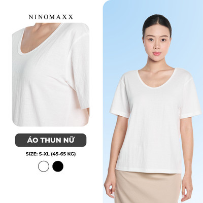 Áo Thun Thời Trang Nữ Tay Ngắn Ninomaxx 2510017