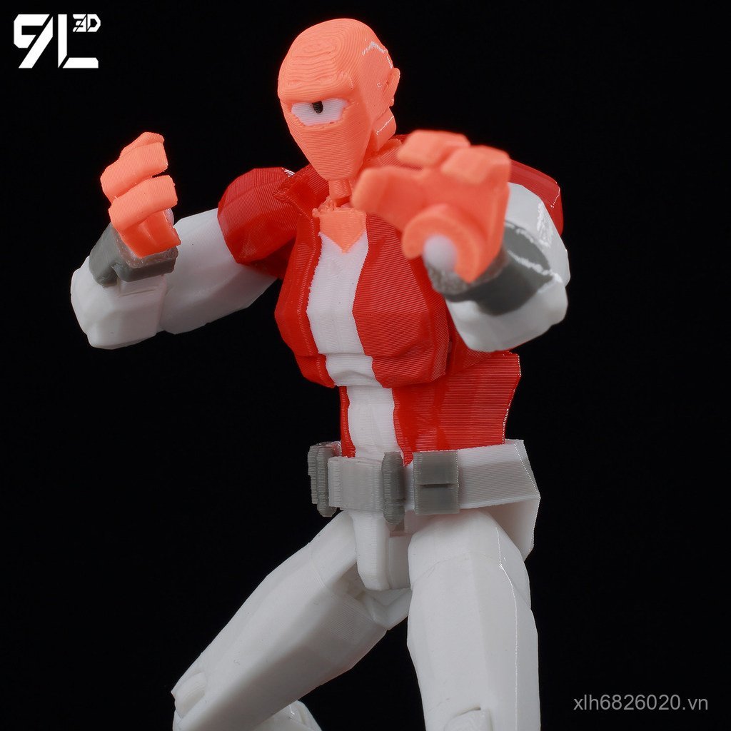 9L3D In Multi-Joint Movable Dummy13 Lucky 13 Invincible Boy One-Eyed Allen Hình