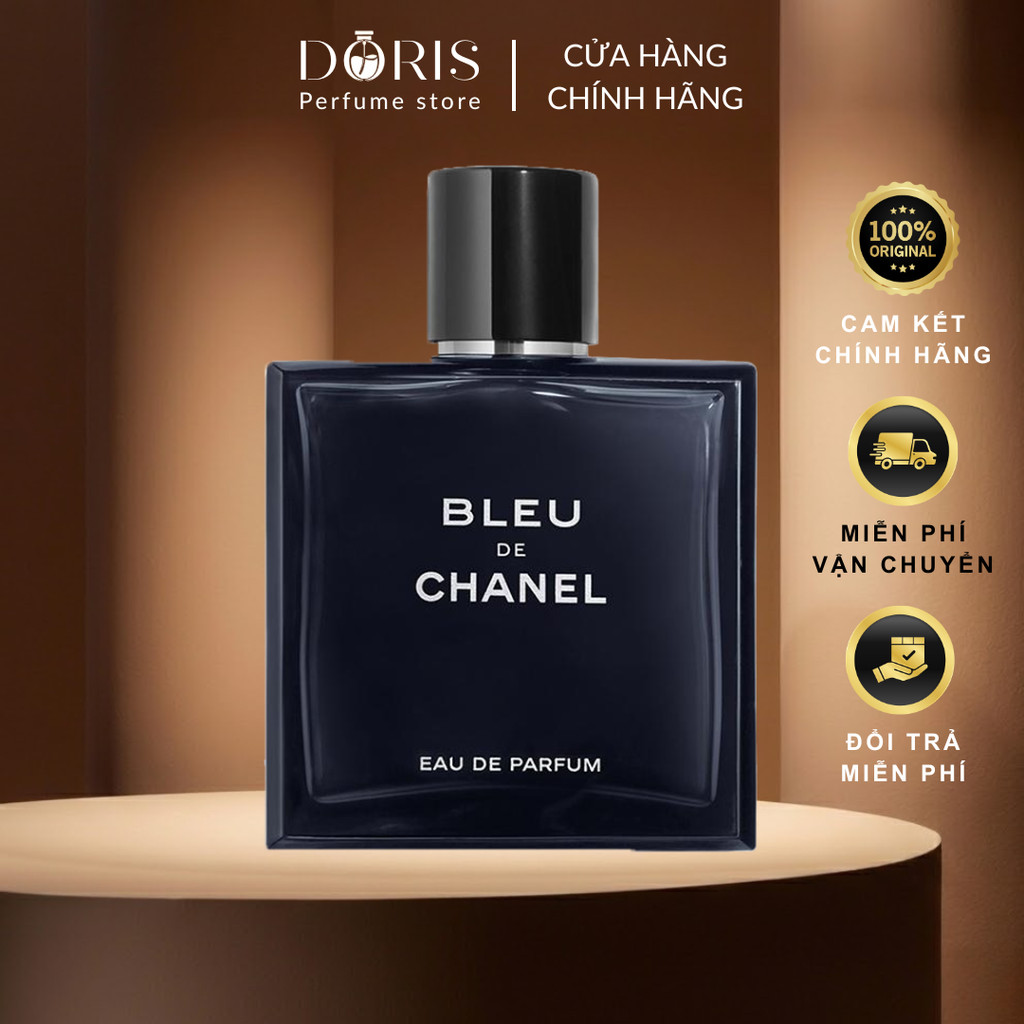 [Chính hãng] Nước Hoa Nam 100ml Chanel Bleu EDP Norrisperfume  – Nam Tính, Ấm Áp & Gợi Cảm