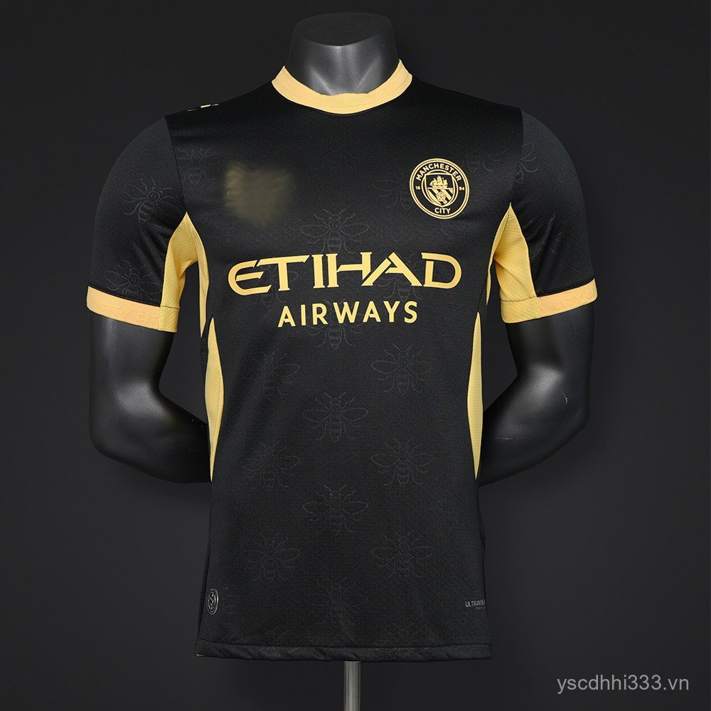 Mùa giải trò chơi 2026-27 Áo đấu sân khách Manchester City với tên và số tùy chỉnh 0G9D