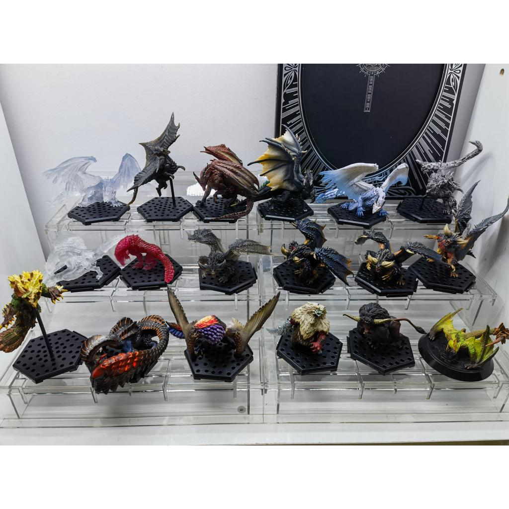Monster Hunter Box Trứng Nhà Máy Chính Hãng Số Lượng Lớn Trở Lại Khuôn Khổng Lồ Halberd Thunder Wolf