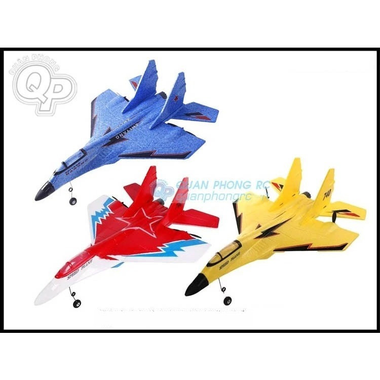 Máy Bay SU27 ZY 740 440mm Wingspan EPP RC Airplane RTF Kèm LED
