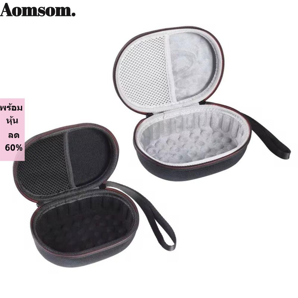 Túi đựng chuột AOMSOM, Vỏ bảo vệ chuột cứng chống bụi, Chuột đen di động EVA cứng cho MX Master 3 / 