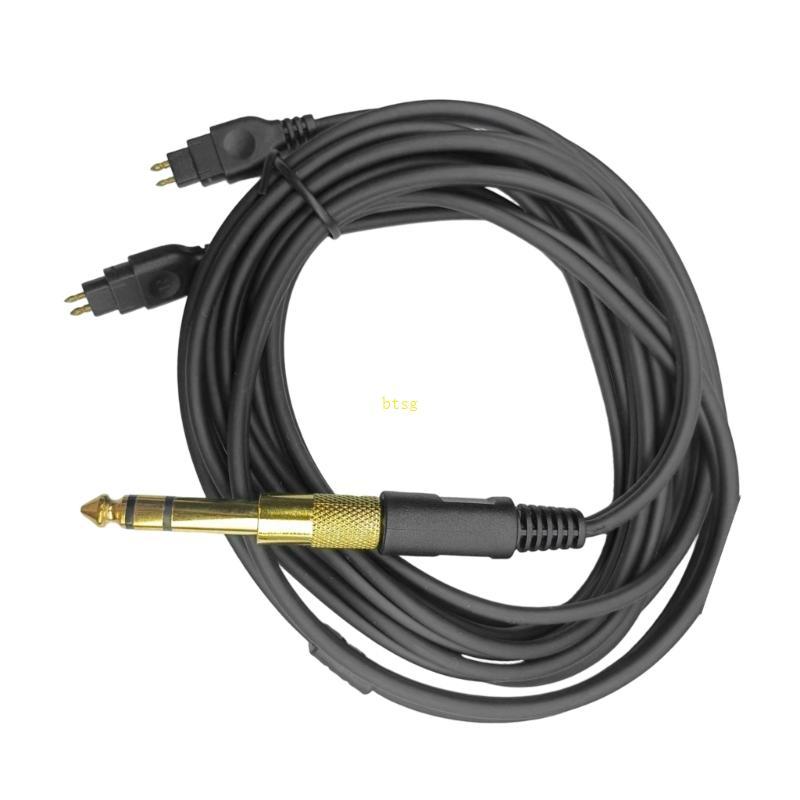 Btsg Dây thay thế hạng nặng cho tai nghe HD580 HD600 HD650 HD565 HD58X 3 mét Cáp chống nhiễu linh ho