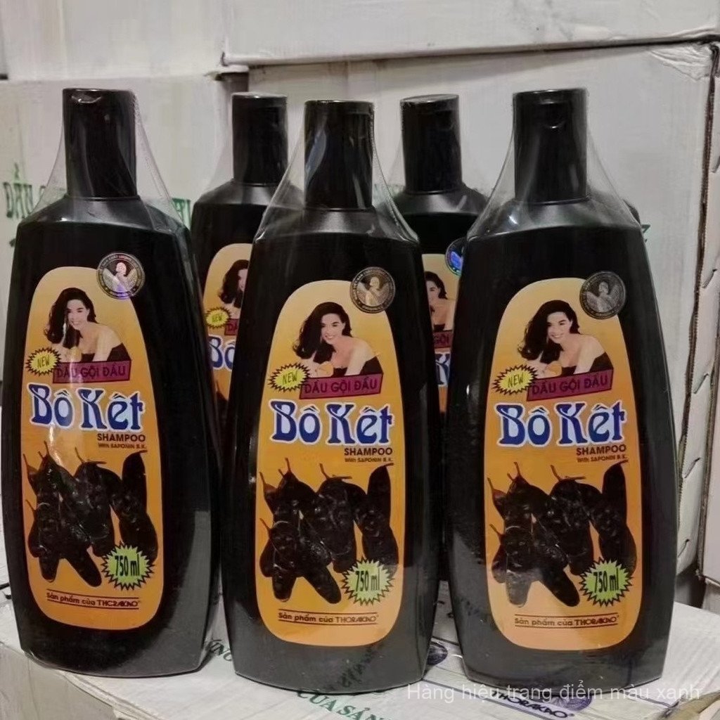 Dầu gội góc xà phòng tự nhiên Thorakao Bo Ket Soft Smooth Chống gàu 750ml Sản phẩm chính hãng