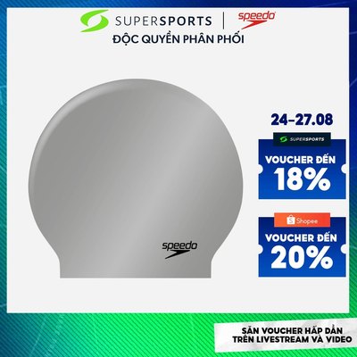 Mũ Bơi Speedo Biofuse Protective - Xám - 8-00351014561 ADS14