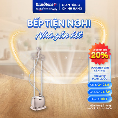 Bàn Ủi Hơi Nước Đứng BlueStone GSB-3951 Công Suất 1900W - Bảo Hành 2 Năm