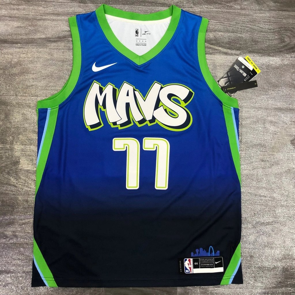 Nike NBA Lone Rangers 20 Game Season Gradient Limited SW Áo đấu ép nóng khô nhanh Dongqi thoáng khí 