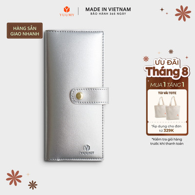 Ví Yuumy (Thời trang nữ kiểu cầm tay khóa cài dáng dài - Ví da Seasand YV70) Bagsmart