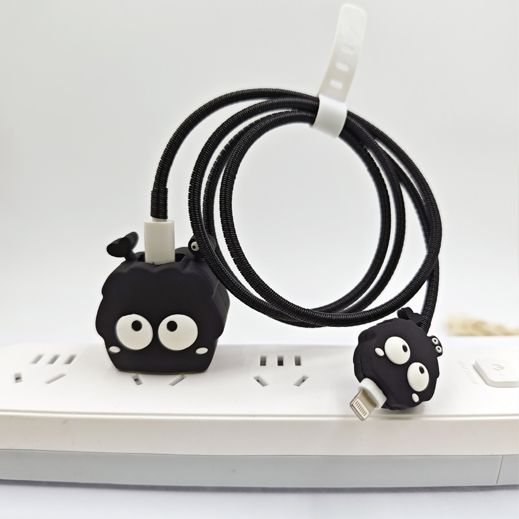 Ốp Sạc Totoro Dễ Thương Silicon Mềm Cho Anker 511 Nano 3 30w A2147 Cuộn Dây Cáp