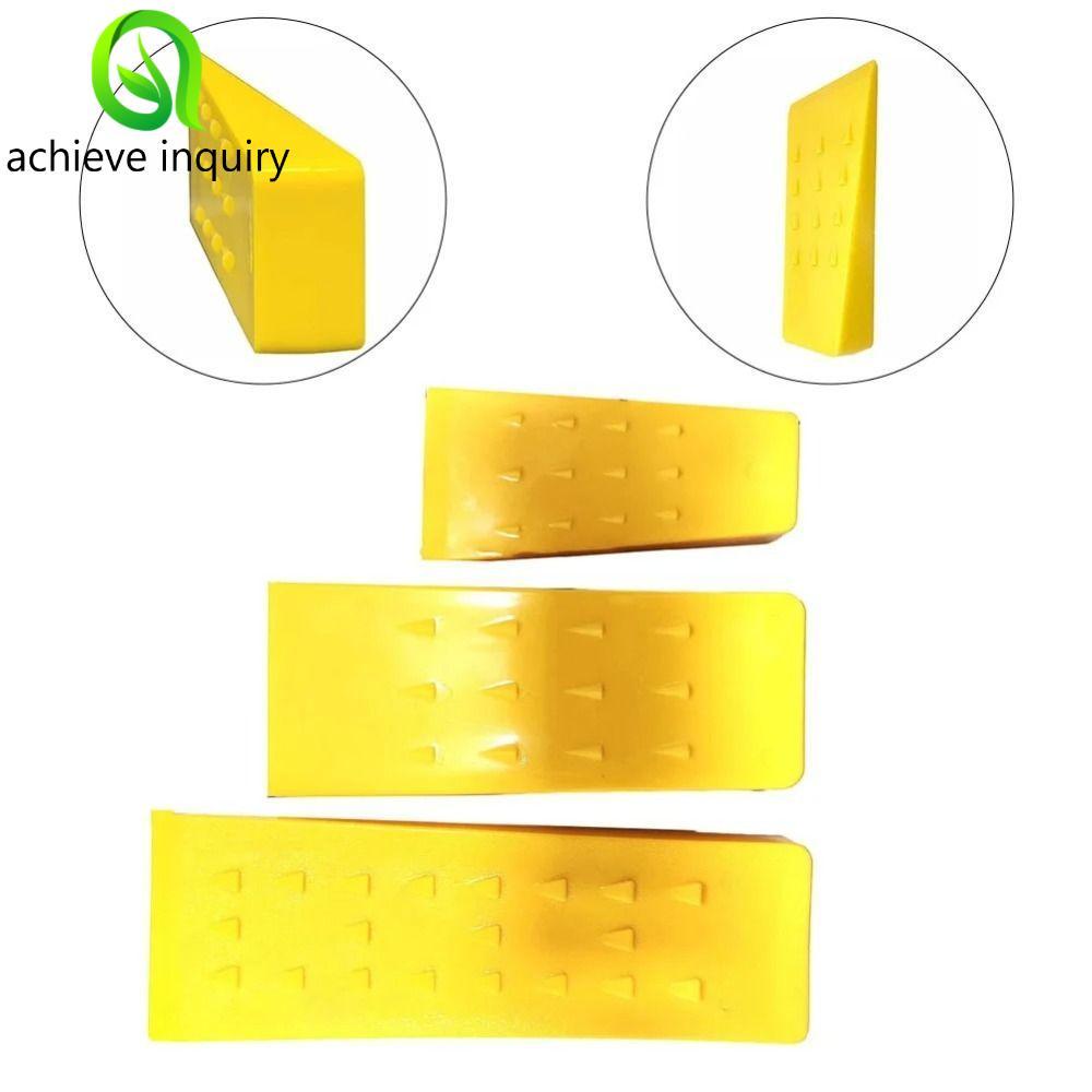 ACHIEVE INQUIRY Tree Felling Wedges, nhựa ABS 5.5 / 8 / 10 Inch Chainsaw Wedges cho cây, Lumbering B
